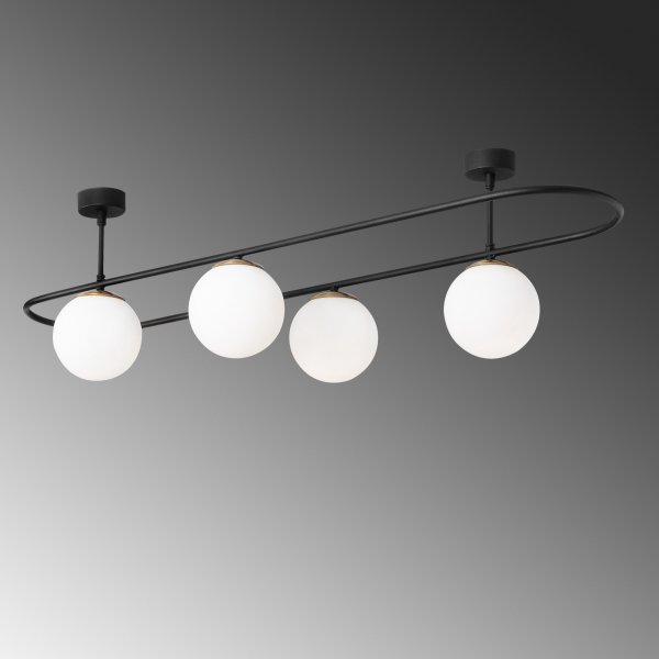 Abakus taklampe 4891 - Sort/hvit Abakus taklampe 4891 - Sort/hvit
