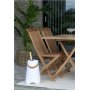 Bristol LED lampe - hvit / brun