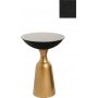 Kalk sidebord 56 cm - Gull/svart