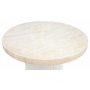Spisegruppe med 4 stoler og spisebord 122 cm beige/svart - Merca/Pino