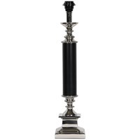 Zero lampefot H55 cm - Svart / Krom Zero lampefot H55 cm - Svart / Krom