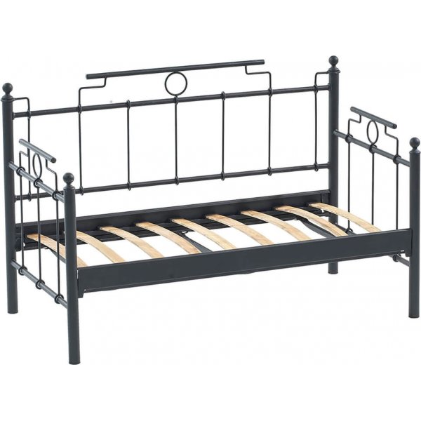 Hampus 2-seters utesofa - Svart/grønn + Tekstilrens for møbler Hampus 2-seters utesofa - Svart/grønn + Tekstilrens for møbler