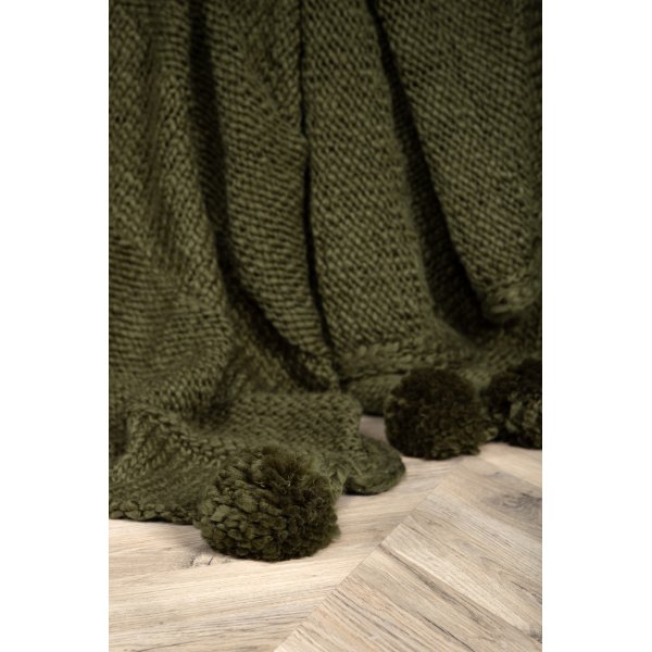 Gränna pledd, 130x170 cm - Grønn Gränna pledd, 130x170 cm - Grønn