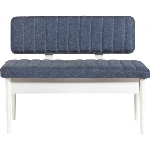 Vina 1048 spisegruppe - Hvit/mrkebl