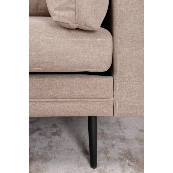 Savanna 2-seters sofa - Brunt stoff