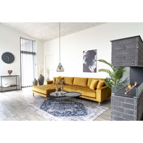 Venezia salongbord - Stål/Glass Venezia salongbord - Stål/Glass