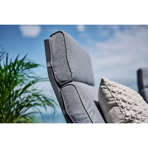 Lerida loungegruppe - Gr + Tekstilrens for mbler