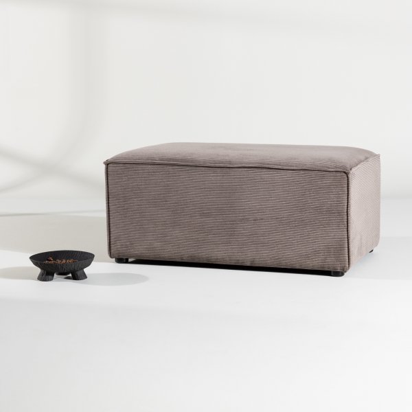 Gillholmen puff - Brun kordfløyel Gillholmen puff - Brun kordfløyel