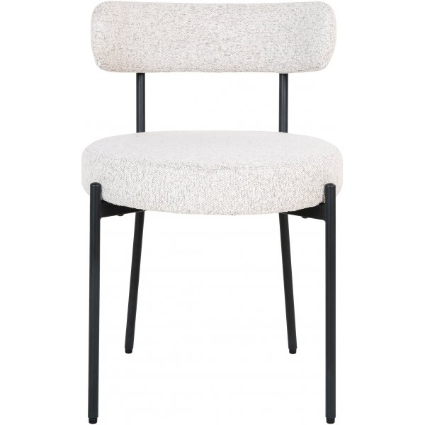 Badalona spisestol - Hvit