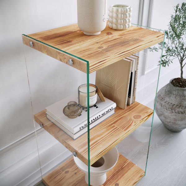 Niagara bokhylle 80 cm - Eik Niagara bokhylle 80 cm - Eik