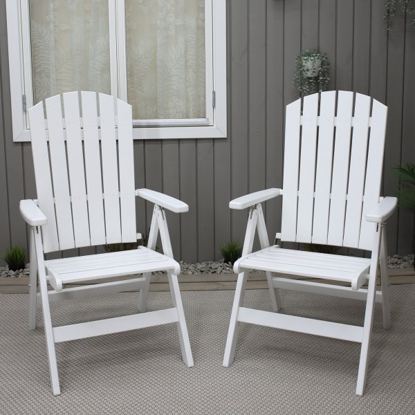 Posisjonsstol Kungshamn - Hvit Posisjonsstol Kungshamn - Hvit