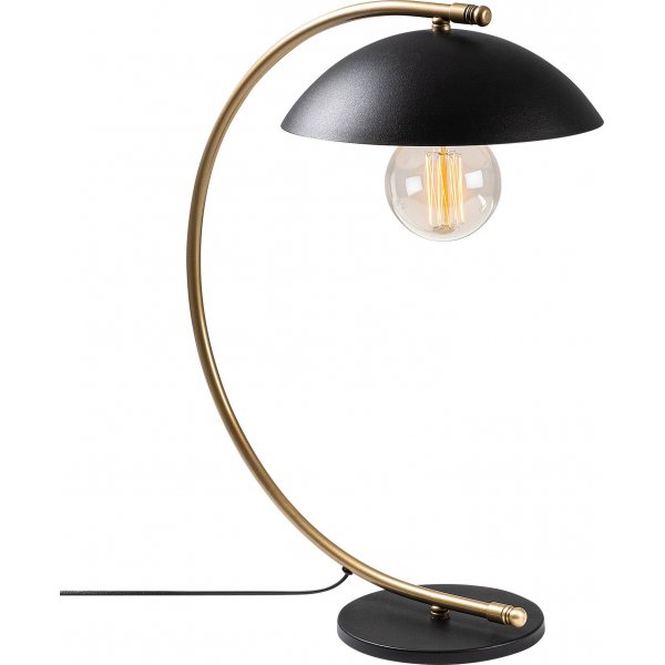 Silvan bordlampe - Svart/gull Silvan bordlampe - Svart/gull