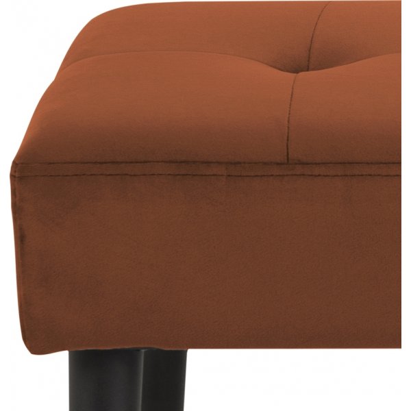 Glory benk 95 cm - Oransje Glory benk 95 cm - Oransje