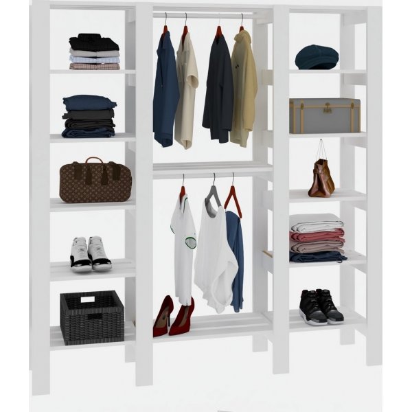 Bygarderobe - Hvit Bygarderobe - Hvit