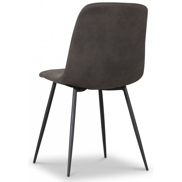 Smokey spisestol - Gråbrun vintage Smokey spisestol - Gråbrun vintage