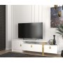Aramis TV-stativ - Hvit/gull