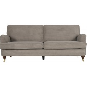 Howard Watford Deluxe 3-seters sofa - lysebrun kordflyel