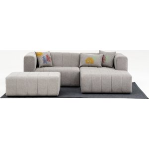 Beyza mini divan sofa hyre - Lys gr