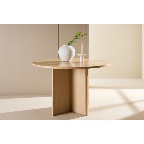 Strada spisebord 120-170 x 120 cm - Whitewash Strada spisebord 120-170 x 120 cm - Whitewash