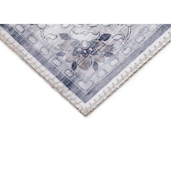 Maskinvevet teppe Cleo Patch - Grå Maskinvevet teppe Cleo Patch - Grå