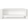 Bianco salongbord 106,4 x 60 cm - Hvit/gull