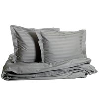 Sengesett Hilton Satin Kingsize - Sølv Sengesett Hilton Satin Kingsize - Sølv
