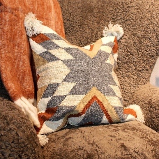 Lima putetrekk 50 x 50 cm - Rust Lima putetrekk 50 x 50 cm - Rust