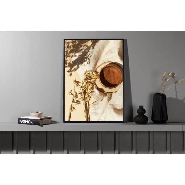 Plakat - Brun skål Plakat - Brun skål