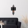 Harmonic curve vegglampe - Sort