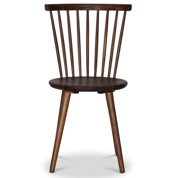 Nova spisegruppe, uttrekkbart spisebord Ø130-170 cm inkl. 4 stk. pinnestoler Castor - Svartbeiset eik + 3.00 x Møbelføtter Nova spisegruppe, uttrekkbart spisebord Ø130-170 cm inkl. 4 stk. pinnestoler Castor - Svartbeiset eik + 3.00 x Møbelføtter
