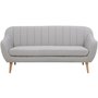 Dorian 3-seter sofa - Lysegr