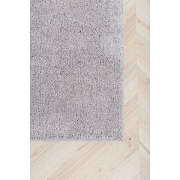 Viskoseteppe Lawson - Lysegr Viskose-look