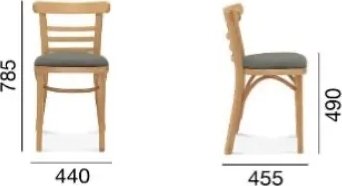 Max spisestuestol - Valgfri farge p� ramme og trekk