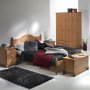 Richmond garderobeskap med 3 drer - Brun