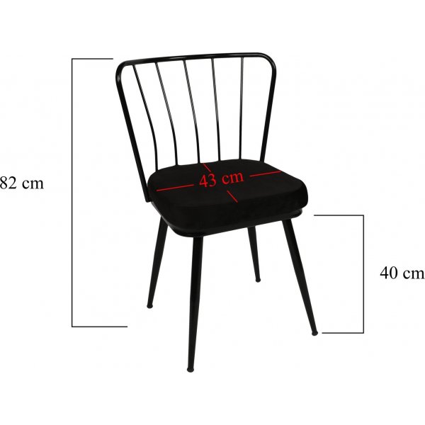 Ylva stol - Svart Ylva stol - Svart