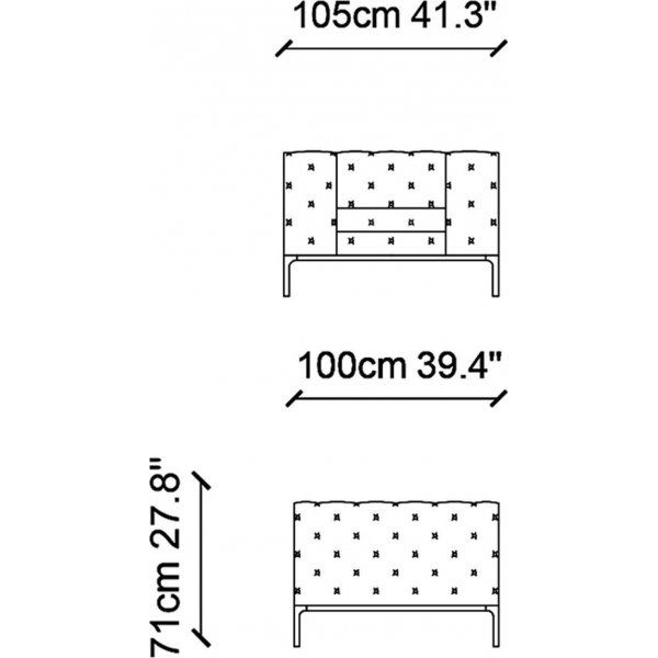 Fashion lenestol - Krem Fashion lenestol - Krem