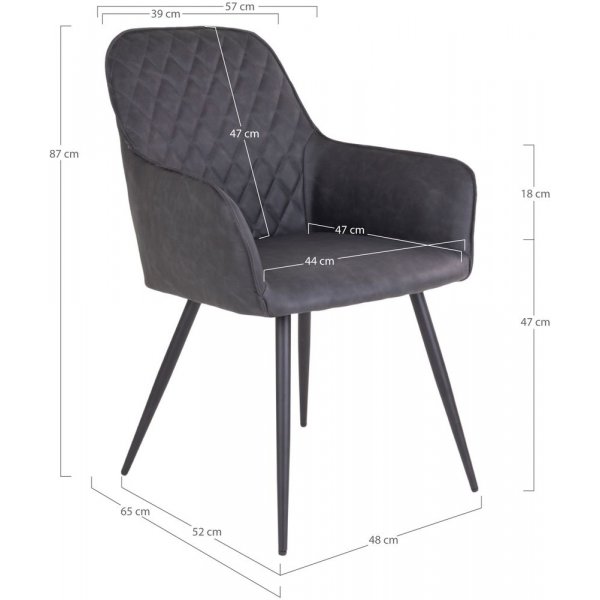 Harbo spisestol - Mrkegr