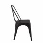 Iris spisestuestol i svart metall Iris spisestuestol i svart metall