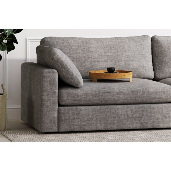 Sofa Falkenberg 4-seter 266 cm bred - Gr + Mbelftter