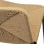 Stiletto spisestol - Beige/svart