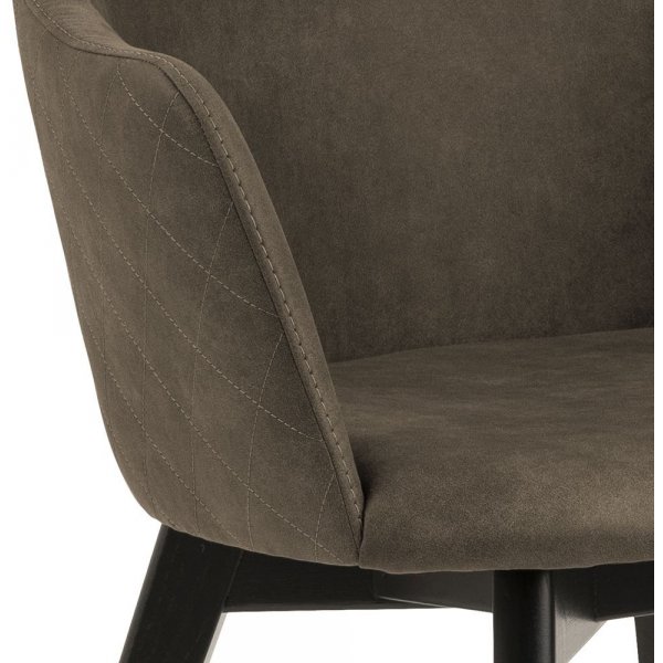 Bella Karmstol - Olivengrønn/svart Bella Karmstol - Olivengrønn/svart