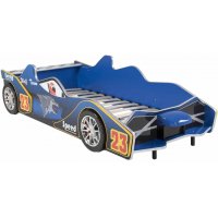 Barneseng Formel F1 med belysning - Blå Barneseng Formel F1 med belysning - Blå
