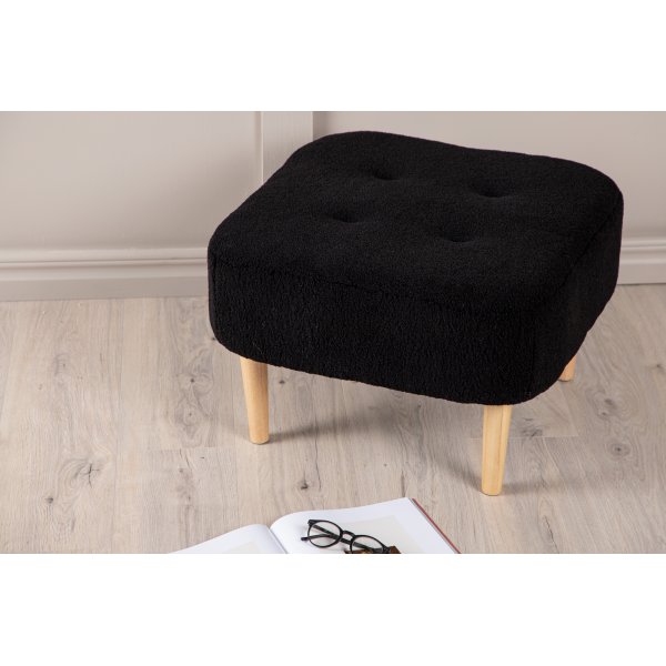 Salina puff - Svart Salina puff - Svart