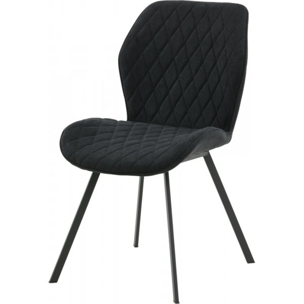 Greta spisestol - Svart stoff Greta spisestol - Svart stoff