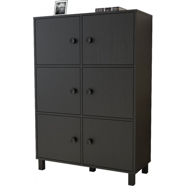 Vilamo skap 48 - Svart Vilamo skap 48 - Svart