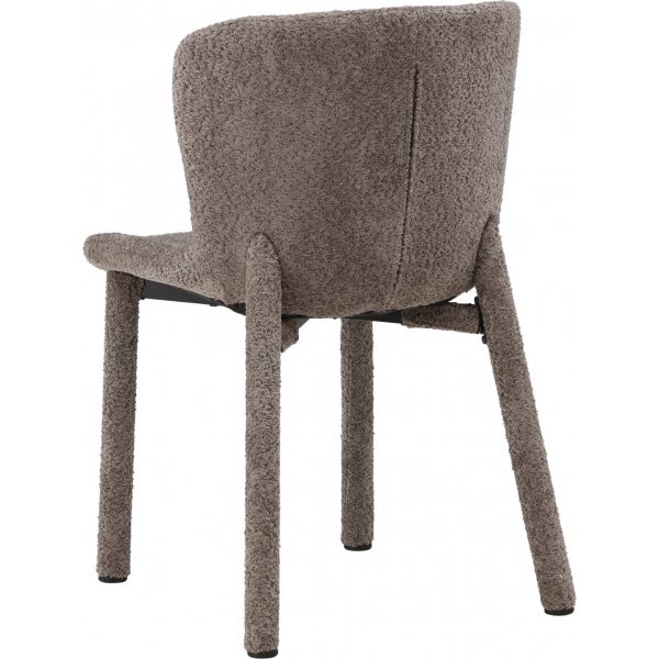 Astoria spisestol - Brun bouclé Astoria spisestol - Brun bouclé