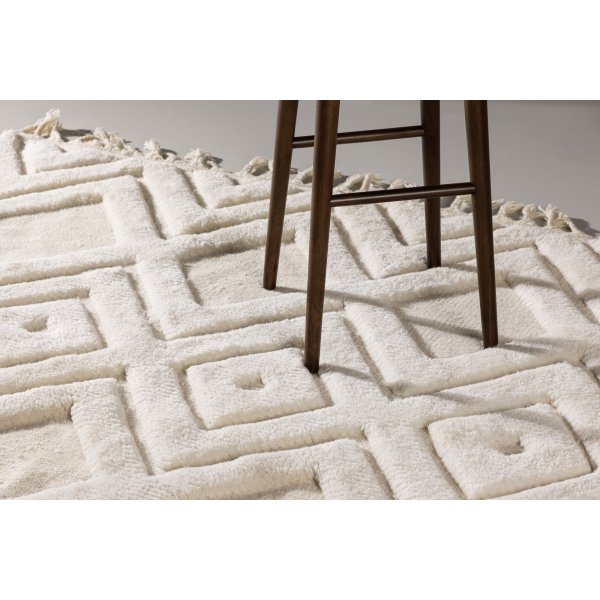 Dahlia ullteppe - Hvit Dahlia ullteppe - Hvit