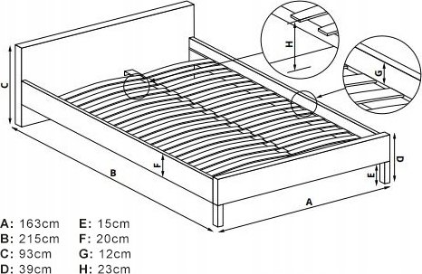 Klara seng - Grå Klara seng - Grå