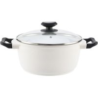 Basis gryte 4,2 L - Hvit/svart Basis gryte 4,2 L - Hvit/svart