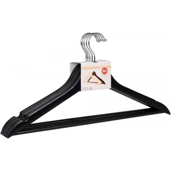 Dussa kleshengere - Svart - 5 stk